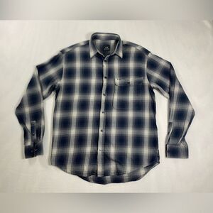 Armani Exchange Button Up Shirt Mens Size XS Blue Long Sleeve Casual Preppy